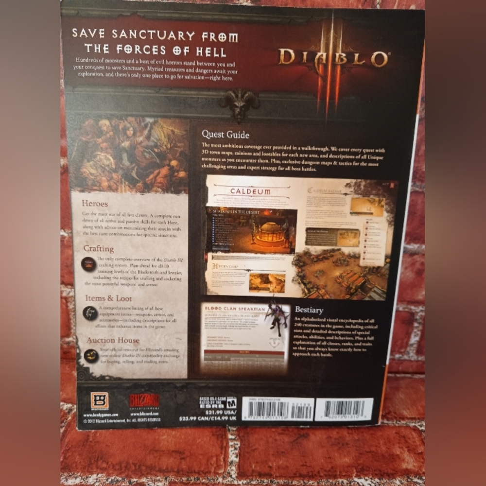 𝑫𝒊𝒂𝒃𝒍𝒐 𝑿𝒃𝒐𝒙 𝟑𝟔𝟎 𝑮𝒂𝒎𝒆 + 𝑺𝒕𝒓𝒂𝒕𝒆𝒈𝒚 𝑮𝒖𝒊𝒅𝒆 - Picture 3 of 10